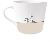 Grafik Werkstatt Goldtasse "Zuhause ist kein Ort, sondern ein Gefühl"