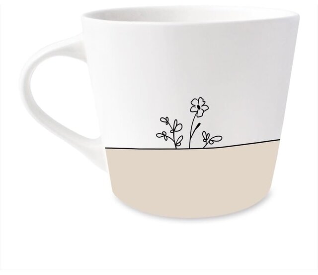 Grafik Werkstatt Goldtasse "Zuhause ist kein Ort, sondern ein Gefühl"