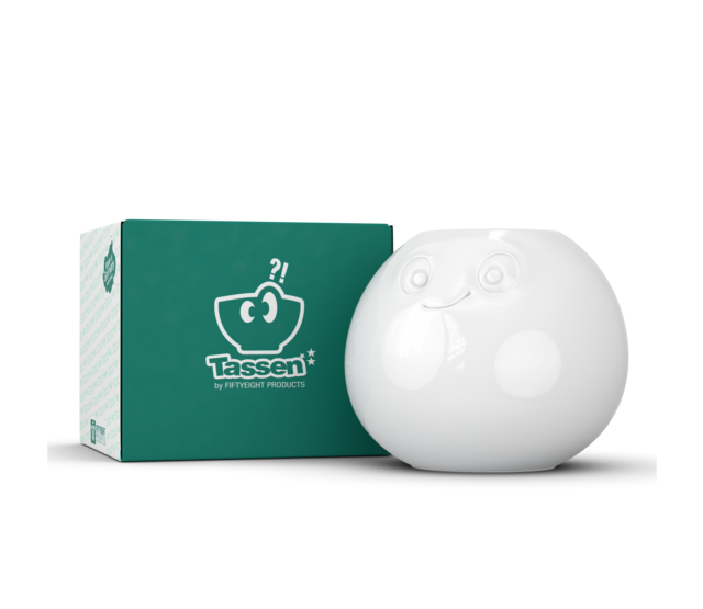 FIFTYEIGHT Runde Vase "Amüsiert" FIFTYEIGHT Runde Vase "Amüsiert"