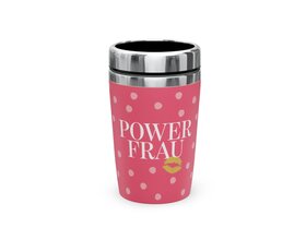 Thermobecher togo, "POWERFRAU"