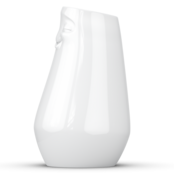 FIFTYEIGHT, Hohe Vase, "Entspannt", Porzellan, weiß FIFTYEIGHT, Hohe Vase, "Entspannt", Porzellan, weiß