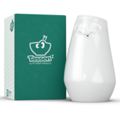 FIFTYEIGHT, Hohe Vase, "Entspannt", Porzellan, weiß FIFTYEIGHT, Hohe Vase, "Entspannt", Porzellan, weiß