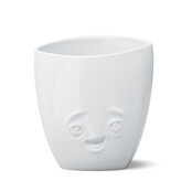 FIFTYEIGHT Weite Vase "Entzückt", weiß, Porzellan