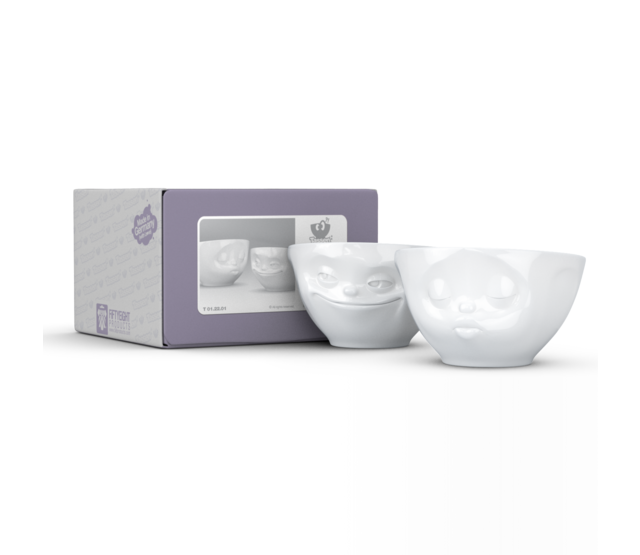 Fiftyeight Mittleres -Schälchen Set Nr.1 Küssend/Grinsend