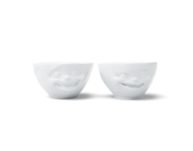 Mittleres -Schälchen Set Nr.4 Lachend/Zwinkernd