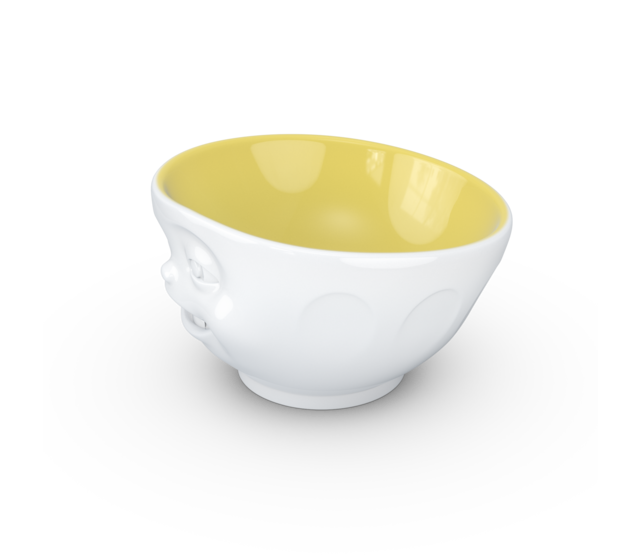 FIFTYEIGHT Schale zwinkernd, innen Safran-500 ml