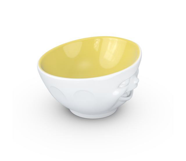 FIFTYEIGHT Schale zwinkernd, innen Safran-500 ml