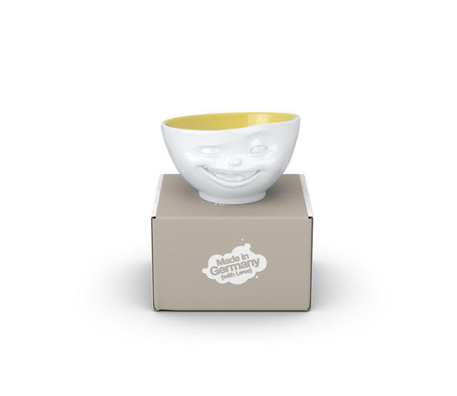 FIFTYEIGHT Schale zwinkernd, innen Safran-500 ml