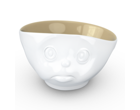 Schale schmollend, innen Sand-500 ml