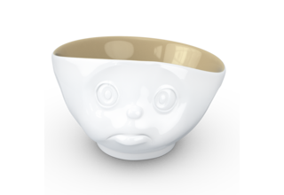 Schale schmollend, innen Sand-500 ml