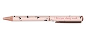 Kugelschreiber mit Drehmechanik, schwarze Mine auswechselbar,  "I like you cherry much" Kugelschreiber mit Drehmechanik, schwarze Mine auswechselbar,  "I like you cherry much"