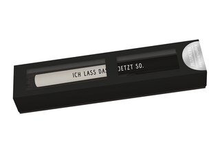 Kugelschreiber "Ich lass das jetzt so"