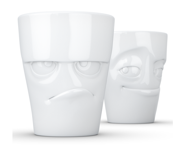 Becher Set Nr. 1 Grummelig & Verschmitzt