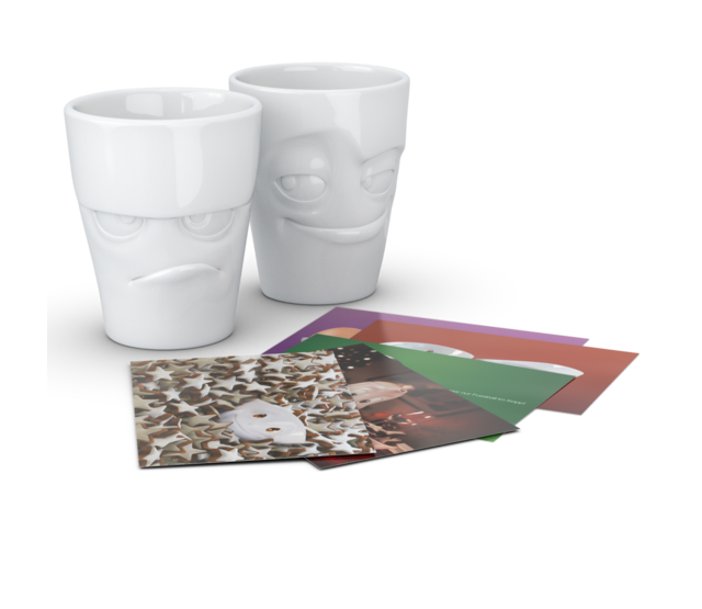 Becher Set Nr. 1 Grummelig & Verschmitzt