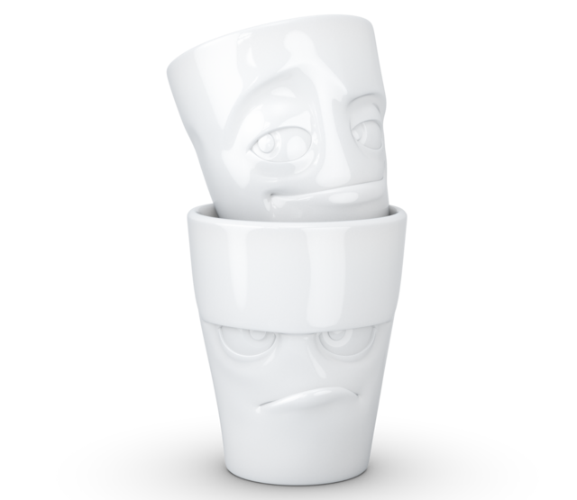 Becher Set Nr. 1 Grummelig & Verschmitzt