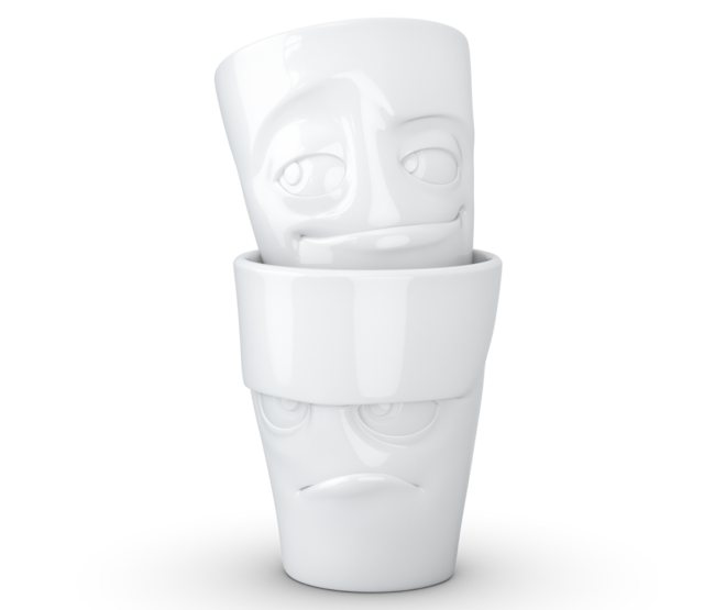 Becher Set Nr. 1 Grummelig & Verschmitzt