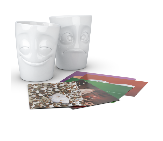 Becher Set Nr. 2 Vergnügt & Verdutzt