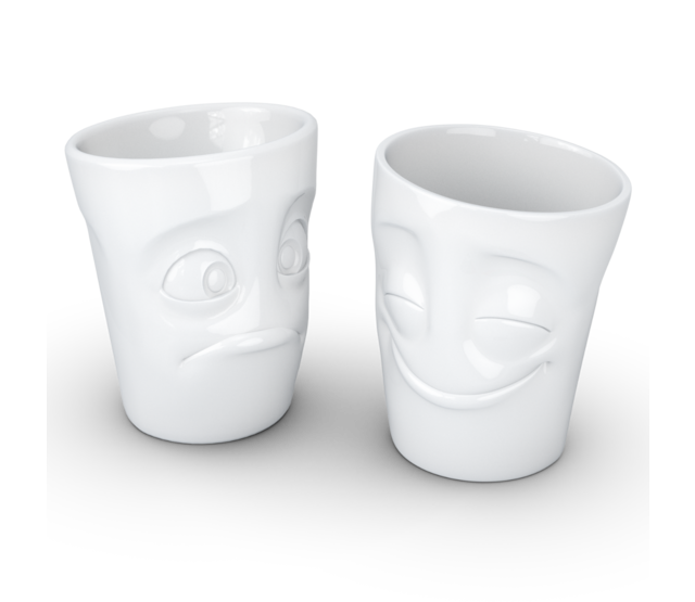 Becher Set Nr. 2 Vergnügt & Verdutzt