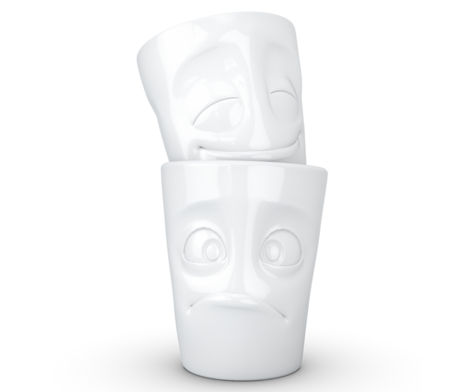 Becher Set Nr. 2 Vergnügt & Verdutzt