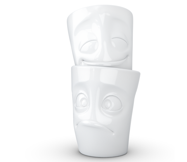 Becher Set Nr. 2 Vergnügt & Verdutzt