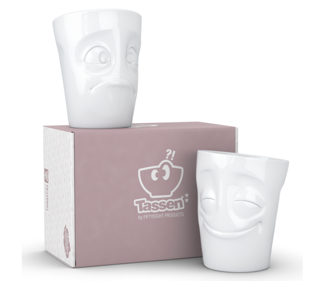 Becher Set Nr. 2 Vergnügt & Verdutzt