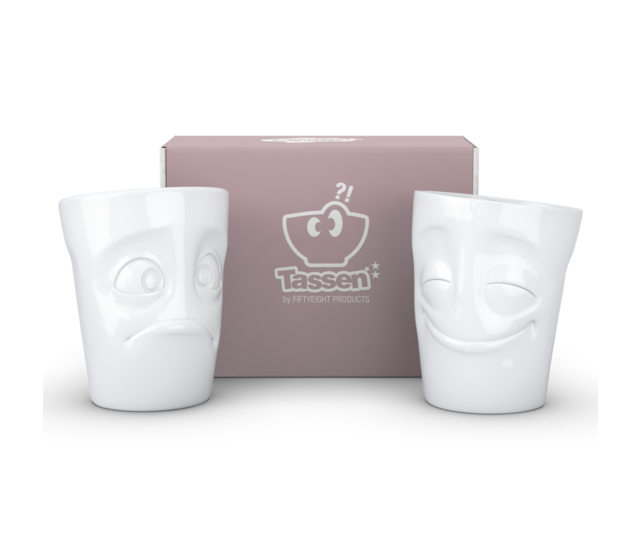 Becher Set Nr. 2 Vergnügt & Verdutzt