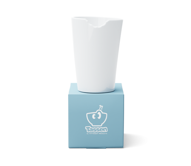 Becher mit Biss, ohne Henkel