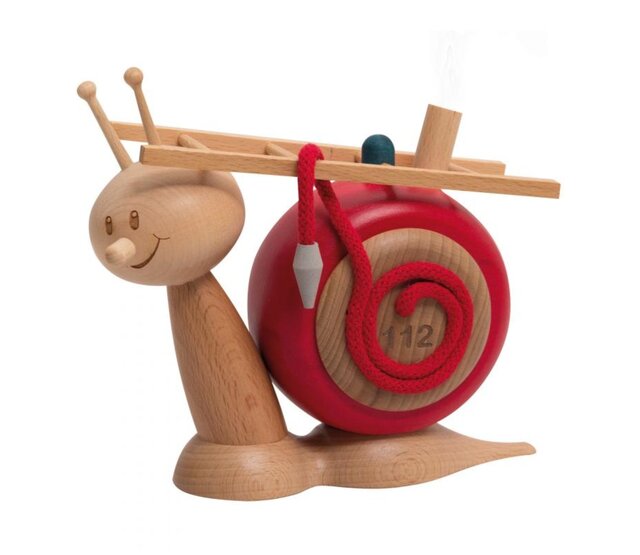 Drechslerei Kuhnert Rauchfigur Sunny, "Feuerwehrschnecke" Drechslerei Kuhnert Rauchfigur Sunny, "Feuerwehrschnecke"