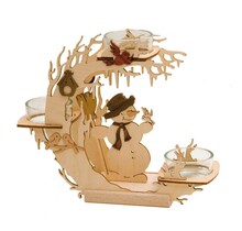 Kuhnert Teelichtkranz Schneemann