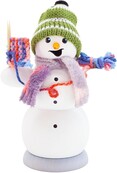 Kuhnert Schneemann mit Strickzeug