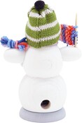 Kuhnert Schneemann mit Strickzeug