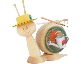 Rauchfigur Sunny, "Gärtnerschnecke"