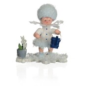 Drechslerei Kuhnert Schneeflöckchen mit Gießkanne