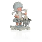 Drechslerei Kuhnert Schneeflöckchen mit Eiskugeln