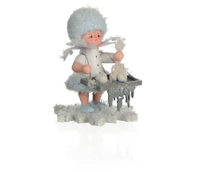 Drechslerei Kuhnert Schneeflöckchen mit Eiskugeln