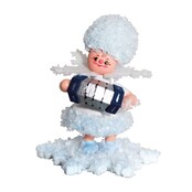 Drechslerei Kuhnert Schneeflöckchen mit Konzertina