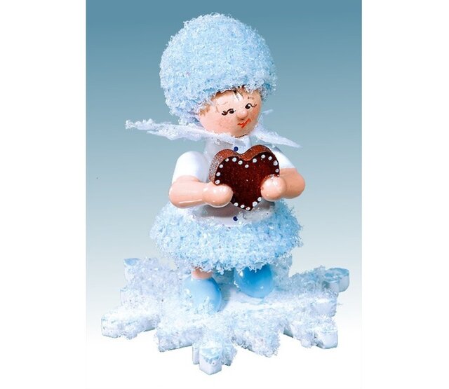 Drechslerei Kuhnert Schneeflöckchen mit Lebkuchenherz Drechslerei Kuhnert Schneeflöckchen mit Lebkuchenherz