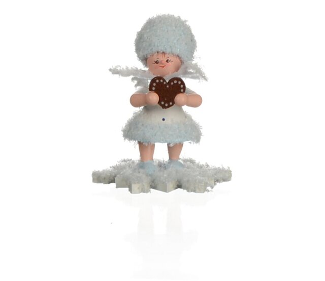 Drechslerei Kuhnert Schneeflöckchen mit Lebkuchenherz Drechslerei Kuhnert Schneeflöckchen mit Lebkuchenherz