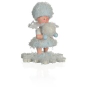 Schneeflöckchen mit Schneekugel Schneeflöckchen mit Schneekugel