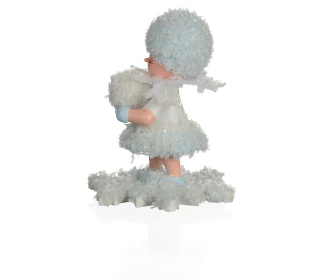 Schneeflöckchen mit Schneekugel Schneeflöckchen mit Schneekugel