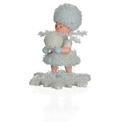 Schneeflöckchen mit Schneekugel Schneeflöckchen mit Schneekugel