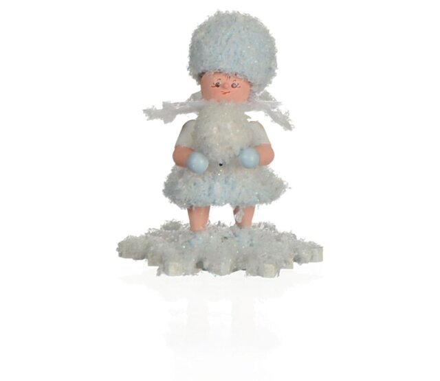 Schneeflöckchen mit Schneekugel Schneeflöckchen mit Schneekugel