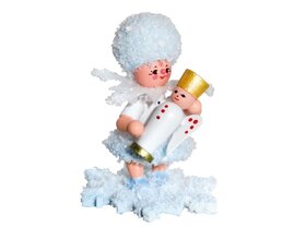 Schneeflöckchen mit Engel
