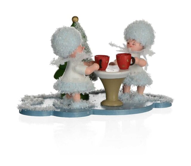 Drechslerei Kuhnert Schneeflöckchen Paar auf Wolke Weihnachtsmarkt Drechslerei Kuhnert Schneeflöckchen Paar auf Wolke Weihnachtsmarkt