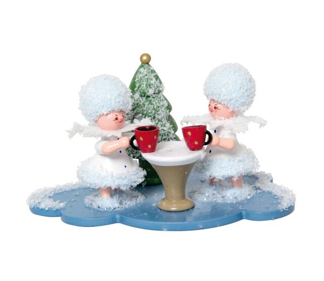 Drechslerei Kuhnert Schneeflöckchen Paar auf Wolke Weihnachtsmarkt Drechslerei Kuhnert Schneeflöckchen Paar auf Wolke Weihnachtsmarkt