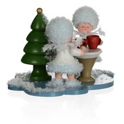 Drechslerei Kuhnert Schneeflöckchen Paar auf Wolke Weihnachtsmarkt Drechslerei Kuhnert Schneeflöckchen Paar auf Wolke Weihnachtsmarkt