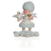 Drechslerei Kuhnert Schneeflöckchen mit Taube