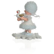 Drechslerei Kuhnert Schneeflöckchen mit Taube