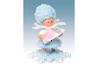 Schneeflöckchen mit Baby Mädchen