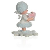 Drechslerei Kuhnert Schneeflöckchen mit Baby Mädchen